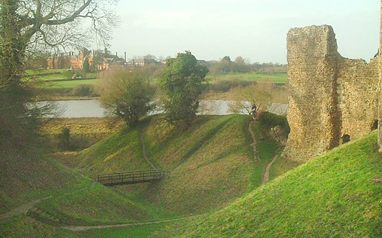 Framlingham Castle Moat