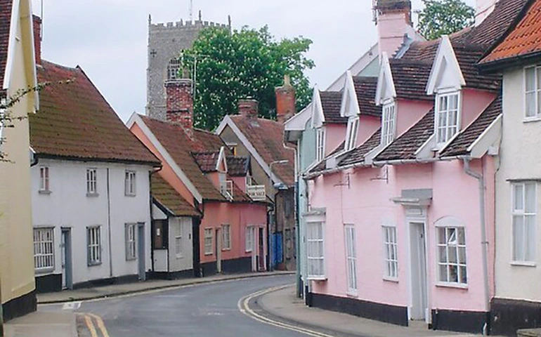 Framlingham Pastel Street