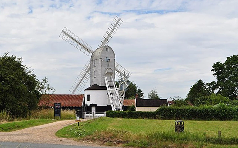 Saxtead Green Post Mill