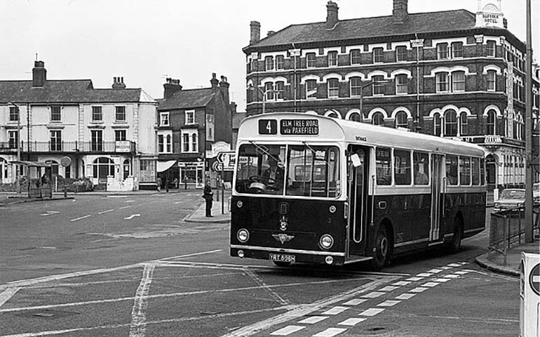 Lowestoft Station Square 1971