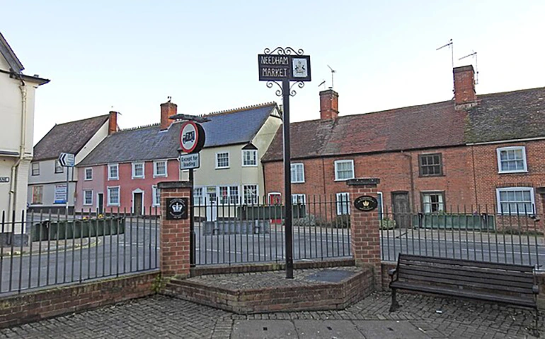 Needham Market Town Sign