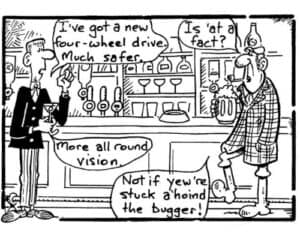 Cartoon - Four wheel